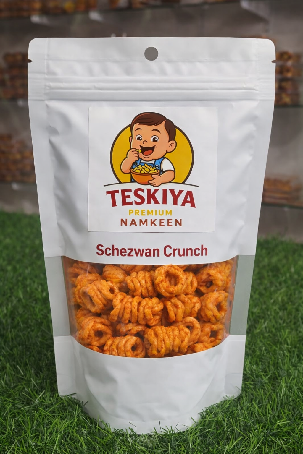 Schezwan Crunch – Spicy And Crunchy Snack
